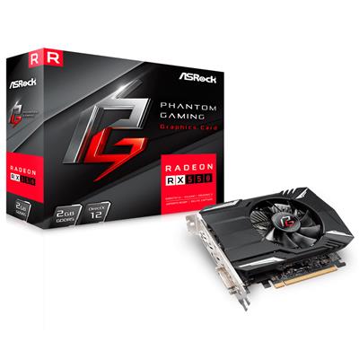 Placa de Video ASRock Phantom Gaming Radeon™ RX550 2G